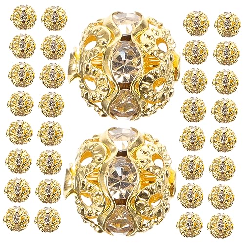 CIMAXIC Schmuckherstellungsset – 100 Runde Abstandsperlen Mit Rondellperlen – Abstandsperlen Für Halsketten Und Armbänder CIMAXIC Schmuckherstellungsset – 100 Runde Abstandsperlen Mit Rondellperlen – Abstandsperlen Für Halsketten Und Armbänder von CIMAXIC