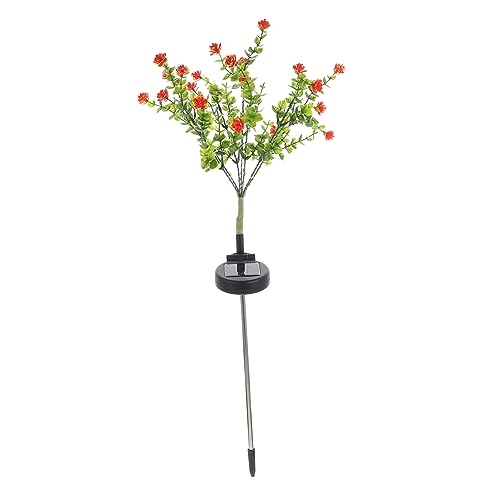 CIMAXIC Solar LED Gartenlampe Dekoratives Rasenlicht Outdoor Solar Ornament mit Einfachem Einsatz Garten Terrasse von CIMAXIC