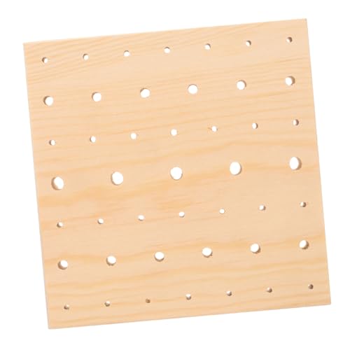 CIMAXIC Elegant Clay Crafts Holz-steckbrett Für Puppen Töpferbrett Kreisförmige Löcher von CIMAXIC