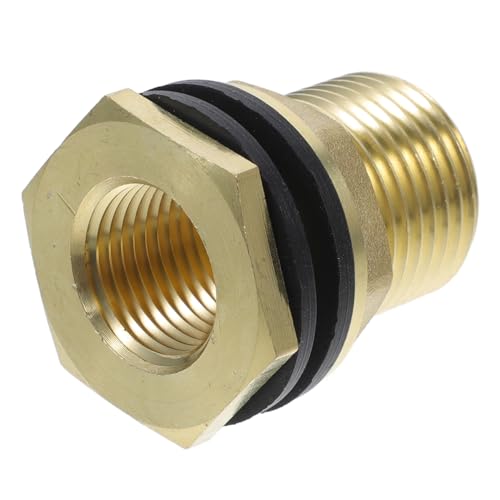 CIMAXIC Regen 1/ X 3/4 Out Messing Adapter Garten Schlauch Tank Zubehör von CIMAXIC