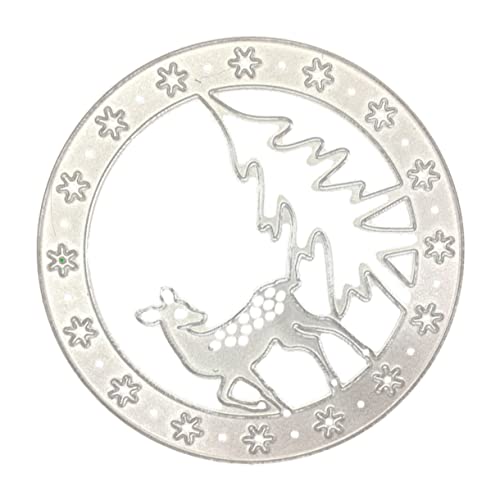 CIMAXIC Weihnachts Hirsch Stanzform Kunst Und Handwerk Für Stanzform Stanzformen Scrapbook Papierbastelsets Für Erwachsene Papierschneider Stanzmaschinen von CIMAXIC