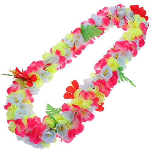 High-end-Blumenkranz Luau-blumenleis Partydekorationen Unter Dem Meer Hawaiianische Girlande Strandketten Reise Dekor Blumendekor Erwachsener Hula-Tanz Bankett Stoff von CIMAXIC