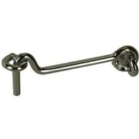 Cime - Gegenwindhaken zum Schließen von Türen und Fensterläden, L60xD3.5mm, verzinkter Stahl. von CIME