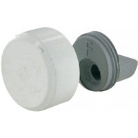 Glashalter D.18mm, für Glas Ep.6mm, Messing weiß, 4 Stück. von CIME