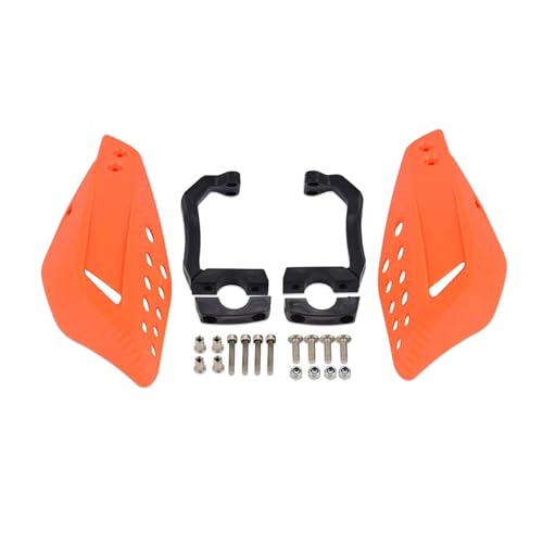 CIMIUS Handschutz Für Y&amaha YZ YZF WR WRF 125 250 450 250R 250X 250F 250FX 400F 426F 450F 450FX XT 225 XTZ Lenkergriffschutz Handschutz(Orange) von CIMIUS