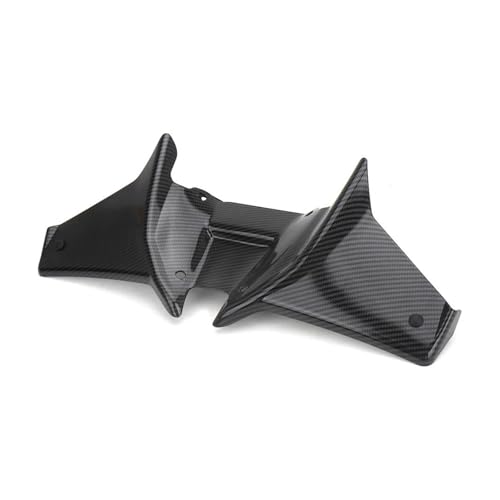 CIMIUS Motorrad Für CB750 Für Hornet CB 750 2023 2024 Motorrad-Frontspoiler Sport Downforce Naked Frontspoiler Flügelverkleidung Deflektor Zubehör(Kohlefaser) von CIMIUS