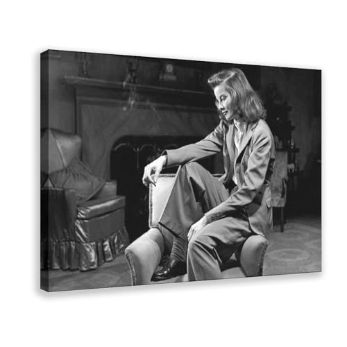 Filmschauspieler Katharine Hepburn Vintage Poster Leinwand Poster Wandkunst Dekor Druck Bild Gemälde für Wohnzimmer Schlafzimmer Dekoration Rahmenstil 20 x 30 cm von CINASA