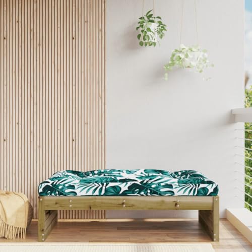 CINDERFUL Gartenhocker 120x80 cm Kiefernholz Imprägniert,Gemütlicher Gartenhocker aus imprägniertem Kiefernholz für deinen Garten, Terrasse oder Innenhof Gartensitzmöbel von CINDERFUL