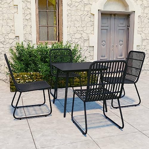 CINDERFUL Gartenmöbel Set 5-TLG. Garten-Essgruppe Poly Rattan und Glas CINDERFUL Gartenmöbel Set 5-TLG. Garten-Essgruppe Poly Rattan und Glas von CINDERFUL