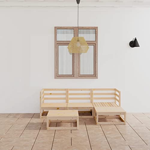 CINDERFUL Gartenmöbel Set 5-TLG. Garten-Lounge-Set Massivholz Kiefer CINDERFUL Gartenmöbel Set 5-TLG. Garten-Lounge-Set Massivholz Kiefer von CINDERFUL