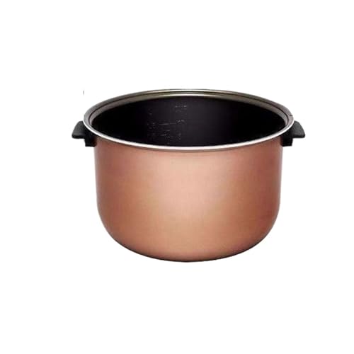 Innentopf for elektrischen Reiskocher Elite, kompatibel mit Electrolux-Reiskocher EB-40F5, Innentopf 4 l, Innentopf 50F5 mit Griff, 5 l, Ersatz-Innentopf, elektrischer Reiskocher, Behälter,(4L) von CINDTRGA