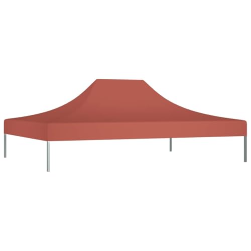 CIOURSTO Ersatzdachplane für Campingzelte und Gartenpavillons – wasserdicht und Strahl-beständig, ideal für Gartenpartys und Veranstaltungen (4,5 x 3 Meters) von CIOURSTO