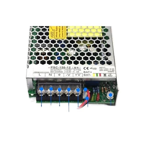 150W Switching Power Supply Uninterruptible SMPS AC to DC 12V 24V Battery Charging Terminal with Fuse PSC-150-12 PSC-150-24(24V_150W) von CIPVEXITB