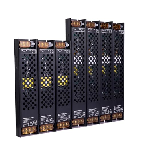 DC12V/24V 60W 100W 150W 200W 250W 300W Dimmable LED Driver Aluminum Triac & 0-10V Dimming Power Supply Lighting Transformer(250W,24V) von CIPVEXITB