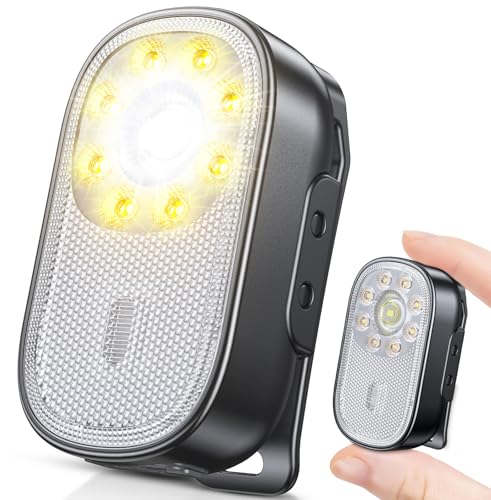 CIRYCASE 500LM EDC Mini Taschenlampe, 10 Modi Clip Lampe mit Spot & Flutlicht, USB-C Wiederaufladbar & IP65 Wasserdichte Tragbar Flashlight, LED Lauflicht für Joggen, Camping, Notfall, Running Light CIRYCASE 500LM EDC Mini Taschenlampe, 10 Modi Clip Lampe mit Spot & Flutlicht, USB-C Wiederaufladbar & IP65 Wasserdichte Tragbar Flashlight, LED Lauflicht für Joggen, Camping, Notfall, Running Light von CIRYCASE