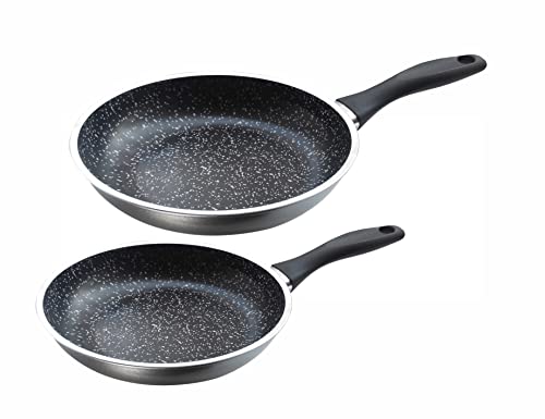 Made in France Pfannen-Set, 2 Stück, 20/26 cm, aus Aluminium, hergestellt in Frankreich von CIS Made in France