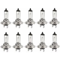 10 stücke 12 V H7 55 W LED Halogenlampen Lange Lebensdauer Weiß Weiß Glühbirnen/Kreuz Strahl für Auto von CISEA