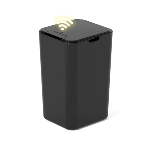 15L Automatischer MüLleimer, Automatischer MüLleimer Mit Sensor, Kleiner KüChenmüLleimer (20,8 X 17,3 X 31,8 Cm), BadezimmermüLleimer Mit Deckel FüR Schlafzimmer, Wohnzimmer, KüChe von CISSIYOG