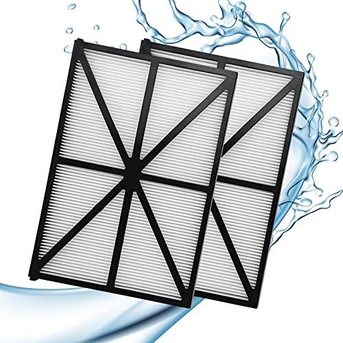Ultrafeiner Poolfilter RCX70101PAK2 Ersatzfilterpatronen, Filterkartuschen Nachfüllset Kompatibel mit Hayward Tiger Shark, Hayward AquaVac, SharkVac Poolreiniger Filter Ersatzteile (2 Stück) von CISSIYOG