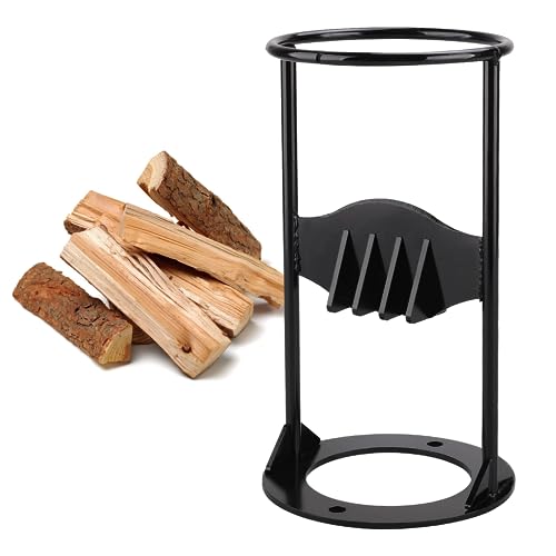 Holzspalter Kindling Cracker, Tragbarer Brennholzspalter Anzündholzspalter Gusseisen, Holzspalter Handschneider Brennholz Anmachholz, Splitter Kindling Cracker für Heim- und Outdoor-Camping (S) von CISSIYOG