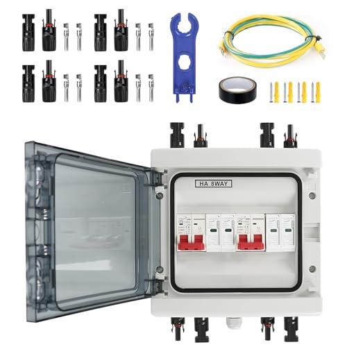 Überspannungsschutz PV, Überspannungsschutz PV Anlage, Blitzschutz PV, DC Überspannung 500V/40A, PV Anschlusskasten 2 in 2 out, PV Circuit Breaker Solar Anschlusskasten, Trennschalter Solar von CISSIYOG