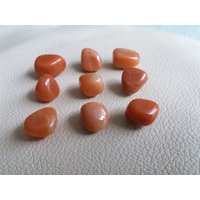 Orange Aventurin Magnete, Set Von 9 Kristallmagneten, Kleine Kühlschrankmagnete von CITBethereal