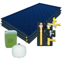 Citrin Solar Solarpaket mit 4 Kollektoren CS 350, Aufdach-Montage Gesamtfläche 10,12m2 Citrin Solar Solarpaket mit 4 Kollektoren CS 350, Aufdach-Montage Gesamtfläche 10,12m2 von CITRIN SOLAR