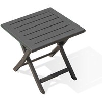 Marius - Gartenklapp Couchtisch, Aluminium, anthrazitgrau - city garden - Gris anthracite von CITYGARDEN