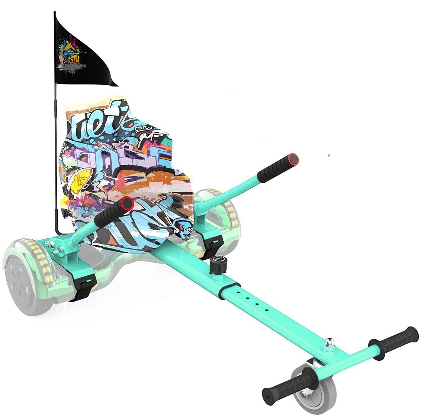 CITYSPORTS Balance Scooter Kart, Hoverkart Für 6,5" 8" 10" Hoverboard CITYSPORTS Balance Scooter Kart, Hoverkart Für 6,5" 8" 10" Hoverboard von CITYSPORTS