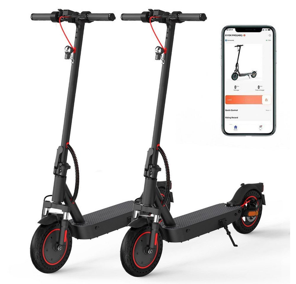 CITYSPORTS E-Scooter 10 Zoll Elektroscooter mit ABE E-roller, 20,00 km/h, mit Straßenzulassung Max 35km E-roller mit app max 20km/h Mit ABE CITYSPORTS E-Scooter 10 Zoll Elektroscooter mit ABE E-roller, 20,00 km/h, mit Straßenzulassung Max 35km E-roller mit app max 20km/h Mit ABE von CITYSPORTS