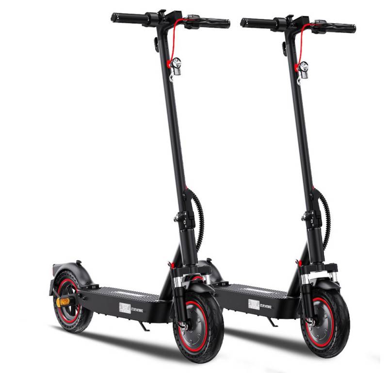 CITYSPORTS E-Scooter Elektroscooter 400W Motor Bis zu 35KM, 20,00 km/h, 10" Elektroroller Mit Straßenzulassung(ABE) mit APP 36V 10.4Ah AKKU von CITYSPORTS