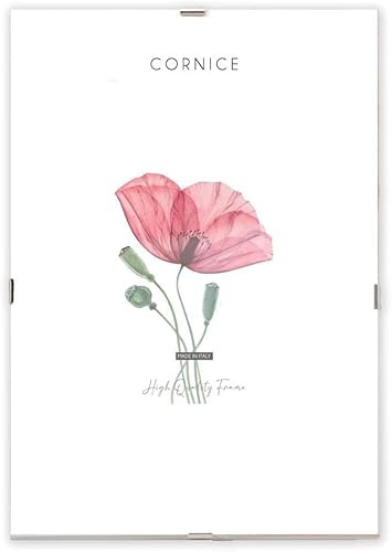CIV Rahmenloser MDF-Rahmen mit transparenter Platte aus CRILEX – bruchsicher und leicht – verschiedene Größen – Made in Italy (20 x 30 cm) von CIV