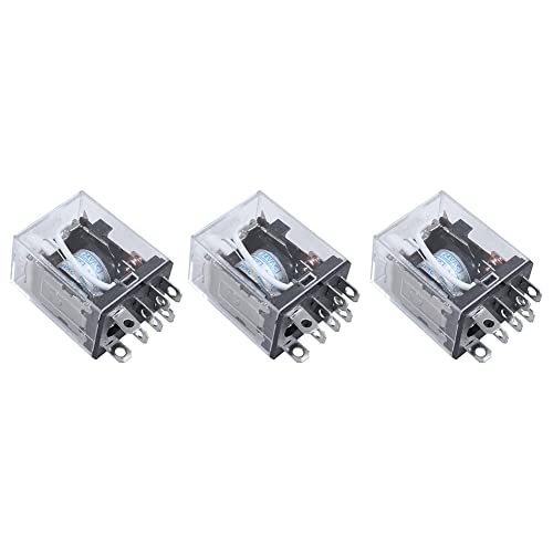 3X JQX-13F LY2 AC 24V Spule 8-Pin DPDT Rote LED Elektromagnetische Relais 3X JQX-13F LY2 AC 24V Spule 8-Pin DPDT Rote LED Elektromagnetische Relais von CIWEI