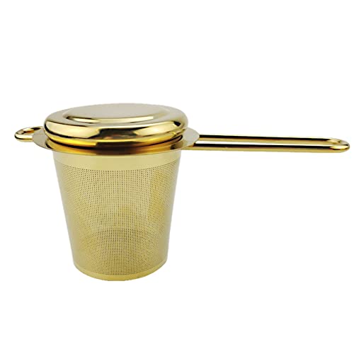 CIWEI Teeblatt Tee Sieb Golden Teesieb Tee Satz CIWEI Teeblatt Tee Sieb Golden Teesieb Tee Satz von CIWEI