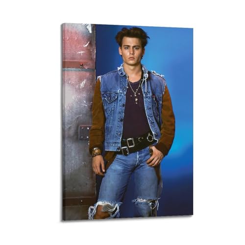 CIXXFZMJW Johnny Depp Exquisite Poster Home Decor Wall Art Hanging Prints Schlafzimmer Dekorative Gemälde Raum Ästhetik 20x30inch(50x75cm) von CIXXFZMJW