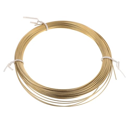 CIYODO 1 Rolle Strang Windschutzscheiben Schneidedraht Auto Reparatur Werkzeug für Entfernen von Windschutzscheiben Hochwertiger Stahl für Effizienten Einsatz und Wiederverwendbarkeit CIYODO 1 Rolle Strang Windschutzscheiben Schneidedraht Auto Reparatur Werkzeug für Entfernen von Windschutzscheiben Hochwertiger Stahl für Effizienten Einsatz und Wiederverwendbarkeit von CIYODO