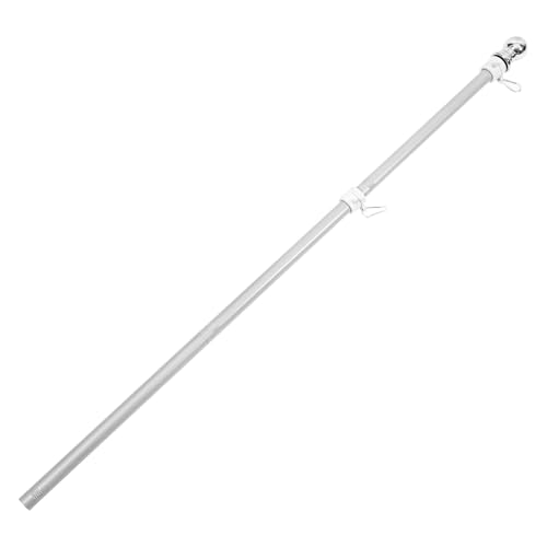 CIYODO 1 Satz Fahnenmast mit Drehbarem Flaggenhalter Abnehmbar für Garten und Outdoor Events Rostbeständig Installieren von CIYODO