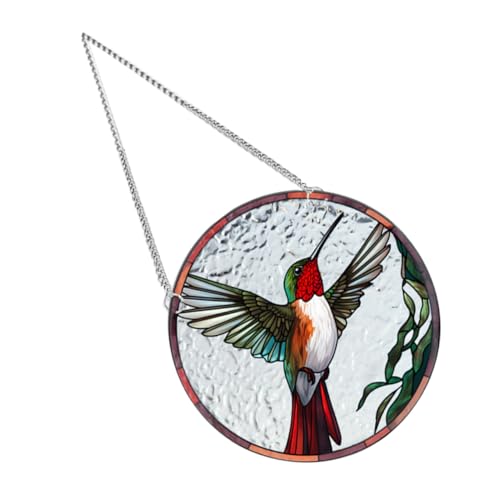 CIYODO 1 Satz Sun Catcher Hummingbird -Liste Hängend Fänger Fenster - Suncatcher-aufhänger Sonnencatcher Acryl Bunt CIYODO 1 Satz Sun Catcher Hummingbird -Liste Hängend Fänger Fenster - Suncatcher-aufhänger Sonnencatcher Acryl Bunt von CIYODO