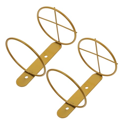 CIYODO 1 Satz Wandmontierter Weinhalter Eleganter Metall Flaschenständer Für Sichere Aufbewahrung Und Stilvolle Präsentation Von Weinflaschen Für Küchen Und Esszimmer 2 Stück CIYODO 1 Satz Wandmontierter Weinhalter Eleganter Metall Flaschenständer Für Sichere Aufbewahrung Und Stilvolle Präsentation Von Weinflaschen Für Küchen Und Esszimmer 2 Stück von CIYODO