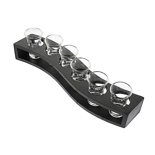 CIYODO Schnapsgläser Halter Aus Material Wand-weinregal Für Mehrere Gläser Multi-Glas-Regal Praktisch Für Partys Und Bar von CIYODO