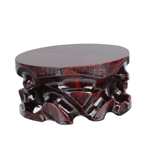CIYODO 1 Stück Holzständer für Dekoration Robuste Präsentationsbasis für Buddha Statuen Teekannen und Blumenvasen Stilvoller Holzsockel für Innen und Außenbereich Langlebig und Retro CIYODO 1 Stück Holzständer für Dekoration Robuste Präsentationsbasis für Buddha Statuen Teekannen und Blumenvasen Stilvoller Holzsockel für Innen und Außenbereich Langlebig und Retro von CIYODO