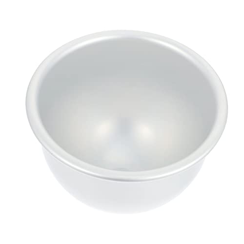 CIYODO 1 Stück Kuchenform Springform für Kuchen geformt Kuchen backen Halbrunder Kuchen Backformen für Gebäck Puddingform Schokoladenform Kuchen -Backform Aluminiumlegierung Silber von CIYODO