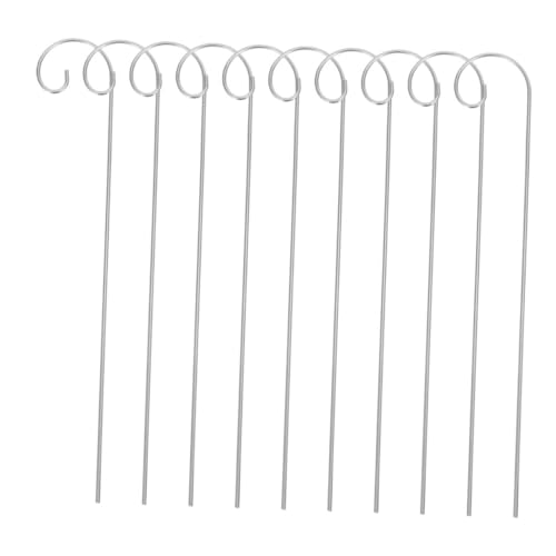 CIYODO 10 Stück Gartenhaken Metall für Pflanzenaufhängung Stabile und Wetterfeste Pflanzenstützen für Blumentöpfe Laternen und Solarlichter CIYODO 10 Stück Gartenhaken Metall für Pflanzenaufhängung Stabile und Wetterfeste Pflanzenstützen für Blumentöpfe Laternen und Solarlichter von CIYODO