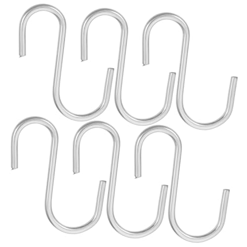 CIYODO 10 Stück S Haken aus Verzinktem Schwer Belastbar Rostfrei Vielseitig für Küchenutensilien Kleidung Handtücher Einfach über Tür Regal Schrank zum Organisieren und Platzsparen CIYODO 10 Stück S Haken aus Verzinktem Schwer Belastbar Rostfrei Vielseitig für Küchenutensilien Kleidung Handtücher Einfach über Tür Regal Schrank zum Organisieren und Platzsparen von CIYODO