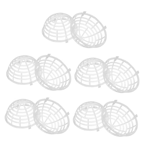 CIYODO 10 Stück Teiliges Aquarium Pflanzenhalter Netz Halbkugel Wasserpflanzen Schutz Abdeckung für Farn Moos Kugel Effektive Pflanzenschutz Einfache Befestigung für Aquarien Dekoration CIYODO 10 Stück Teiliges Aquarium Pflanzenhalter Netz Halbkugel Wasserpflanzen Schutz Abdeckung für Farn Moos Kugel Effektive Pflanzenschutz Einfache Befestigung für Aquarien Dekoration von CIYODO
