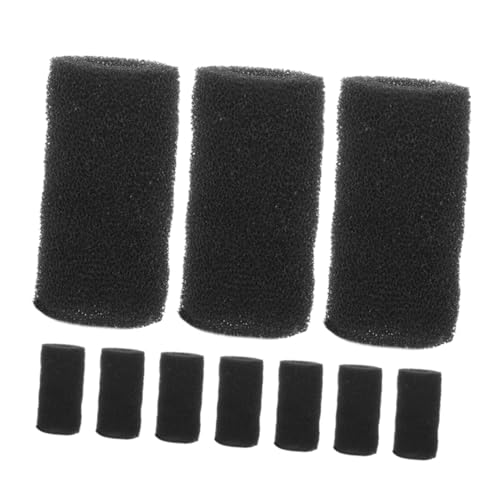 CIYODO 10 Stück Teiliges Filter Schutzsieb Mittlere Feinmaschiger Schwamm für Teichpumpen und Wasserfallfilter Schützt Aquarium und Teichfiltersysteme Vielseitig für Außenteiche und von CIYODO