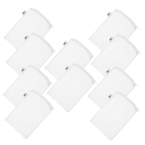 CIYODO 10 Stück Teiliges Filtermedien-netzbeutel Reißverschluss Wiederverwendbare Aquarium Filterbeutel für Keramikringe und Aktivkohle Vielseitige Filtersäcke für Aquarien und CIYODO 10 Stück Teiliges Filtermedien-netzbeutel Reißverschluss Wiederverwendbare Aquarium Filterbeutel für Keramikringe und Aktivkohle Vielseitige Filtersäcke für Aquarien und von CIYODO