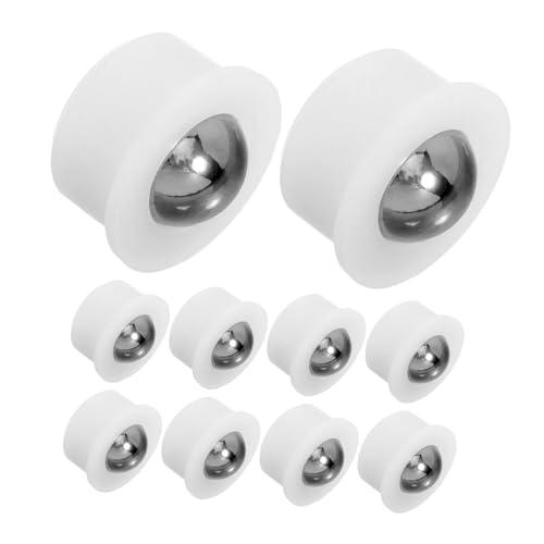 CIYODO 10 Stück Teiliges Kugelrollen aus Edelstahl und Kunststoff Drehbare Möbel Küchengeräte und Lagerboxen Kratzschonend und Langlebig CIYODO 10 Stück Teiliges Kugelrollen aus Edelstahl und Kunststoff Drehbare Möbel Küchengeräte und Lagerboxen Kratzschonend und Langlebig von CIYODO