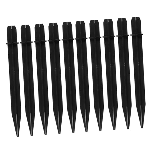 CIYODO 10 Stück Teiliges Kunststoff Erdspieße Ersatz Erdspieße für Solarlampen Wetterfeste Gartenleuchte Erdspiess Outdoor Lichtspieße für Garten Weg CIYODO 10 Stück Teiliges Kunststoff Erdspieße Ersatz Erdspieße für Solarlampen Wetterfeste Gartenleuchte Erdspiess Outdoor Lichtspieße für Garten Weg von CIYODO