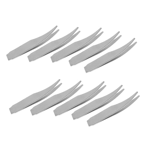 CIYODO 10 Stück Teiliges Metall pinzetten für Kalibriergewichte mit Rutschfestem Griff Ergonomisch Geformt für Labor Basteln und Unterricht Geeignet für Waagen und Präzise Handhabung CIYODO 10 Stück Teiliges Metall pinzetten für Kalibriergewichte mit Rutschfestem Griff Ergonomisch Geformt für Labor Basteln und Unterricht Geeignet für Waagen und Präzise Handhabung von CIYODO